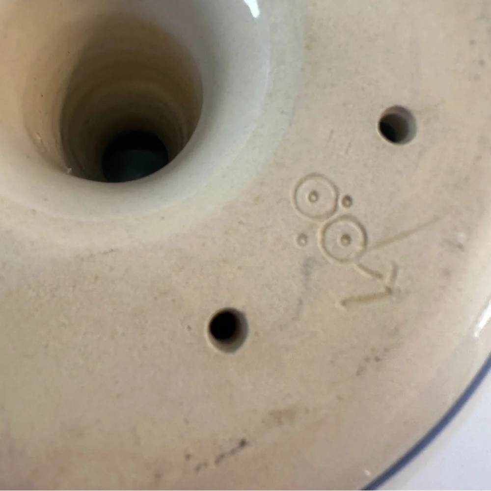 VTG Pottery Funnel‎ Steamer Pot Bundt Cake Stoneware Lid Handmade Yunnan Rice